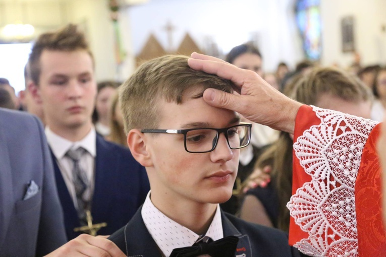 Bierzmowanie w Chomranicach