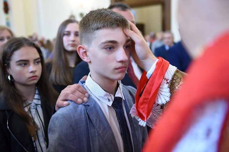 Bierzmowanie w Stróżach