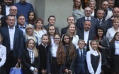 Uczniowie z Gilowic na gali w Collegium Novum UJ w Krakowie - 2019