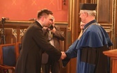 Uczniowie z Gilowic na gali w Collegium Novum UJ w Krakowie - 2019