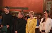 Uczniowie z Gilowic na gali w Collegium Novum UJ w Krakowie - 2019