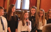 Uczniowie z Gilowic na gali w Collegium Novum UJ w Krakowie - 2019