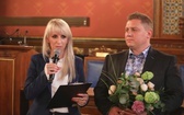 Uczniowie z Gilowic na gali w Collegium Novum UJ w Krakowie - 2019