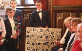 Uczniowie z Gilowic na gali w Collegium Novum UJ w Krakowie - 2019