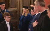 Uczniowie z Gilowic na gali w Collegium Novum UJ w Krakowie - 2019