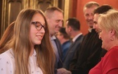 Uczniowie z Gilowic na gali w Collegium Novum UJ w Krakowie - 2019
