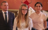 Uczniowie z Gilowic na gali w Collegium Novum UJ w Krakowie - 2019
