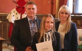 Uczniowie z Gilowic na gali w Collegium Novum UJ w Krakowie - 2019