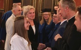 Uczniowie z Gilowic na gali w Collegium Novum UJ w Krakowie - 2019
