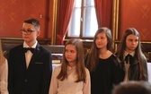 Uczniowie z Gilowic na gali w Collegium Novum UJ w Krakowie - 2019