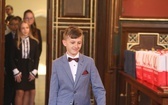 Uczniowie z Gilowic na gali w Collegium Novum UJ w Krakowie - 2019