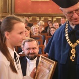 Uczniowie z Gilowic na gali w Collegium Novum UJ w Krakowie - 2019