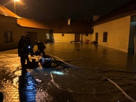 Małopolska. Podtopienia po ulewach