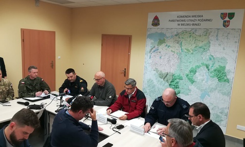 Bielsko-Biała: alarm powodziowy [ZDJĘCIA]