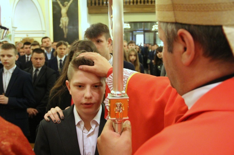 Bierzmowanie w Żabnie