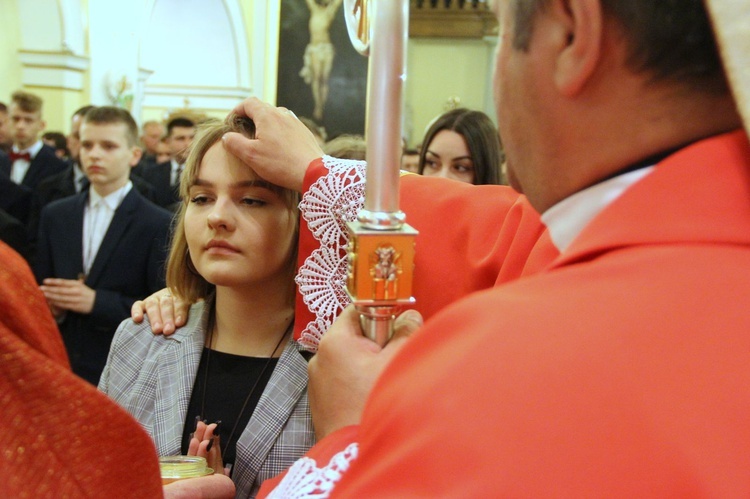 Bierzmowanie w Żabnie