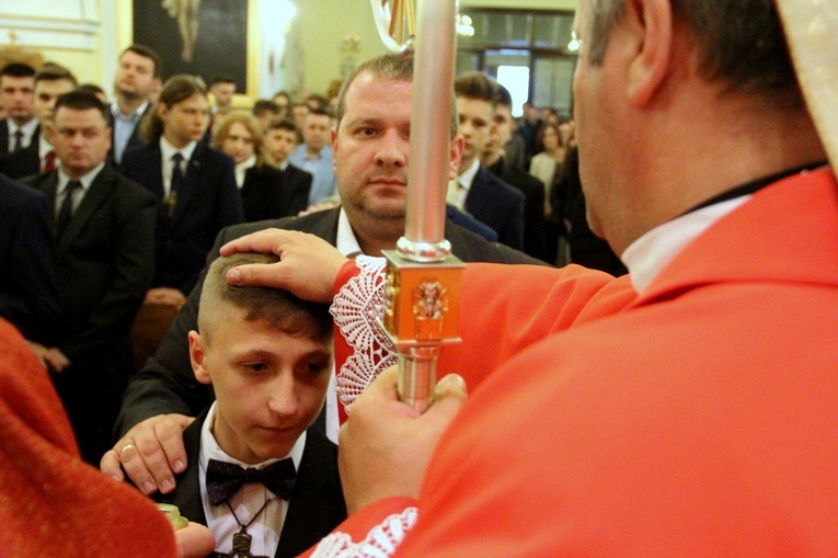 Bierzmowanie w Żabnie