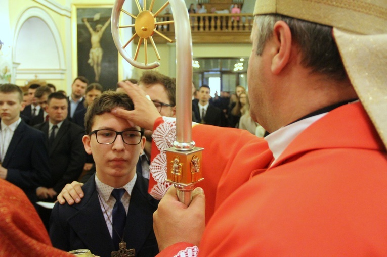 Bierzmowanie w Żabnie