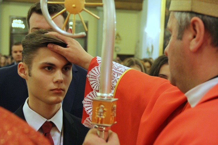 Bierzmowanie w Żabnie