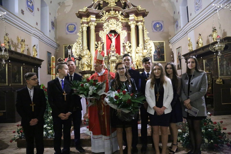 Bierzmowanie w Oleśnie