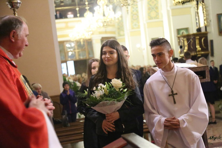 Bierzmowanie w Oleśnie