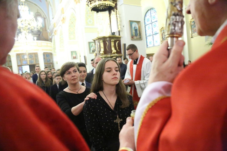 Bierzmowanie w Oleśnie