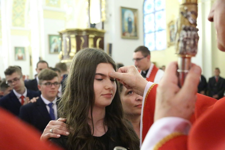 Bierzmowanie w Oleśnie