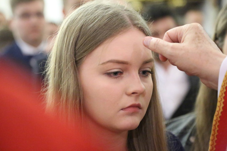 Bierzmowanie w Oleśnie