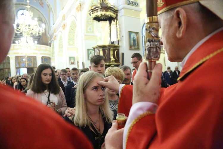 Bierzmowanie w Oleśnie