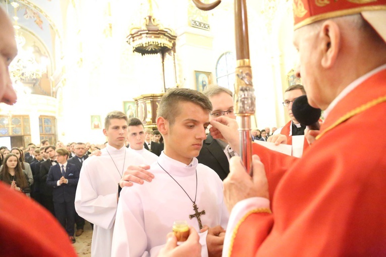 Bierzmowanie w Oleśnie