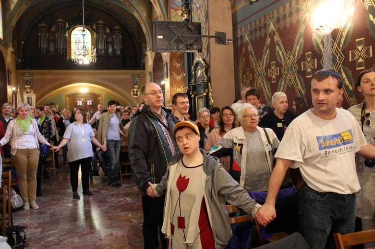 Pielgrzymka wspólnot "Wiara i Światło" do Wieliczki