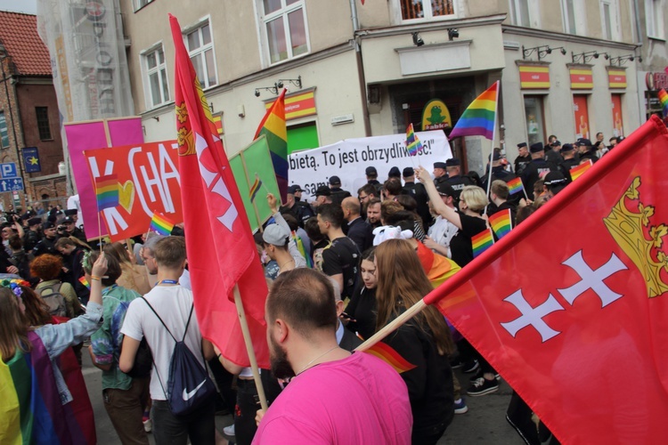 Marsz LGBT i kontrmanifestacje w Gdańsku