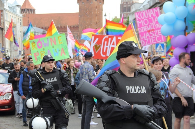 Marsz LGBT i kontrmanifestacje w Gdańsku