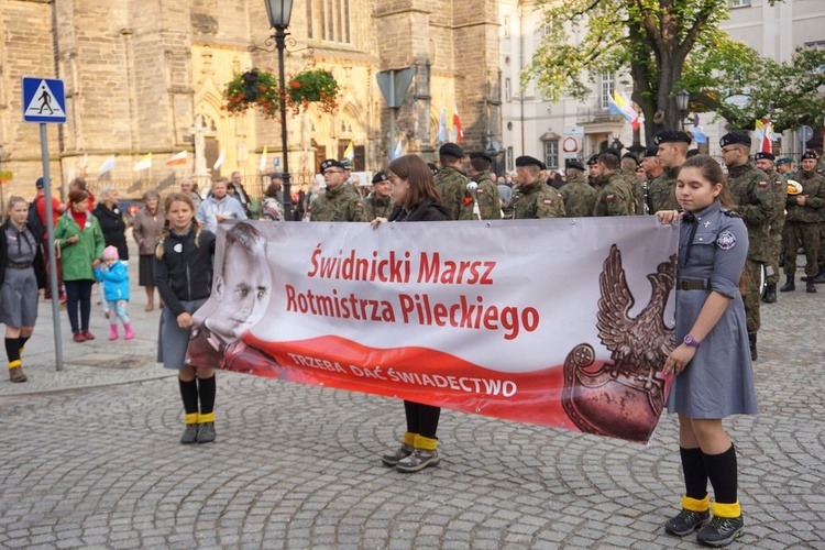 I Marsz Rotmistrza Pileckiego w Świdnicy