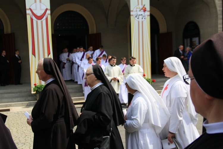 Uroczystość pogrzebowa biskupa Jana Bagińskiego