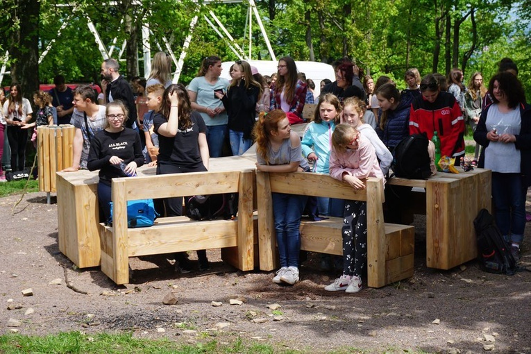 Pielgrzymka młodzieży na Chełmiec