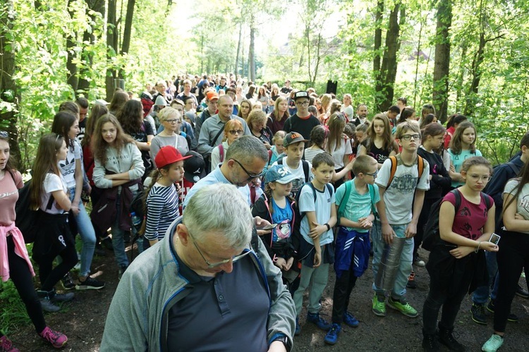 Pielgrzymka młodzieży na Chełmiec