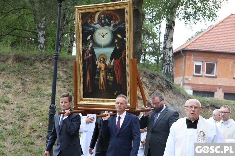 Peregrynacja obrazu św. Józefa w Zielonej Górze w parafii pw. MB Nieustającej Pomocy