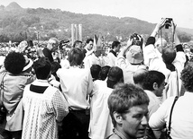 Jan Waćkowski, fotograf z Płocka, 40 lat temu pojechał za papieżem do Krakowa.