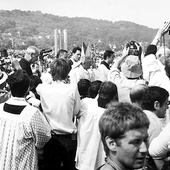 Jan Waćkowski, fotograf z Płocka, 40 lat temu pojechał za papieżem do Krakowa.