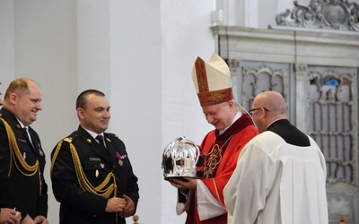 Strażacy z Pomorza na wspólnej Eucharystii