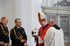 Strażacy z Pomorza na wspólnej Eucharystii