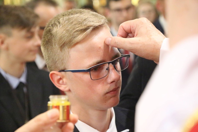 Bierzmowanie w Radgoszczy