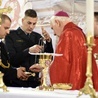 Strażacy przygotowali liturgię słowa, modlitwę wiernych i kadzidło.