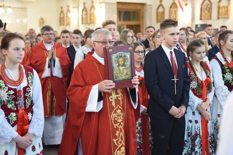 Bierzmowanie w Ochotnicy Górnej