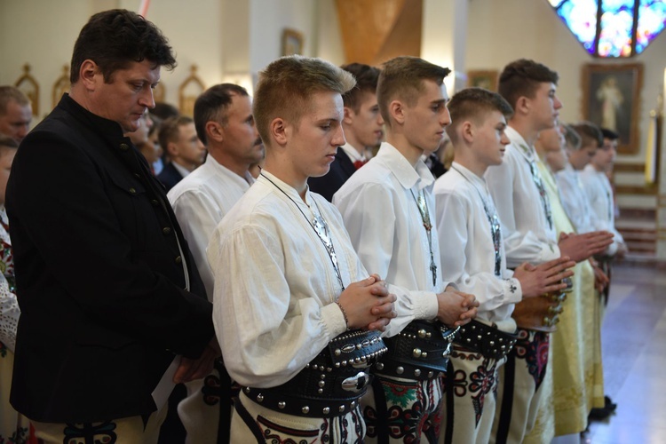 Bierzmowanie w Ochotnicy Górnej