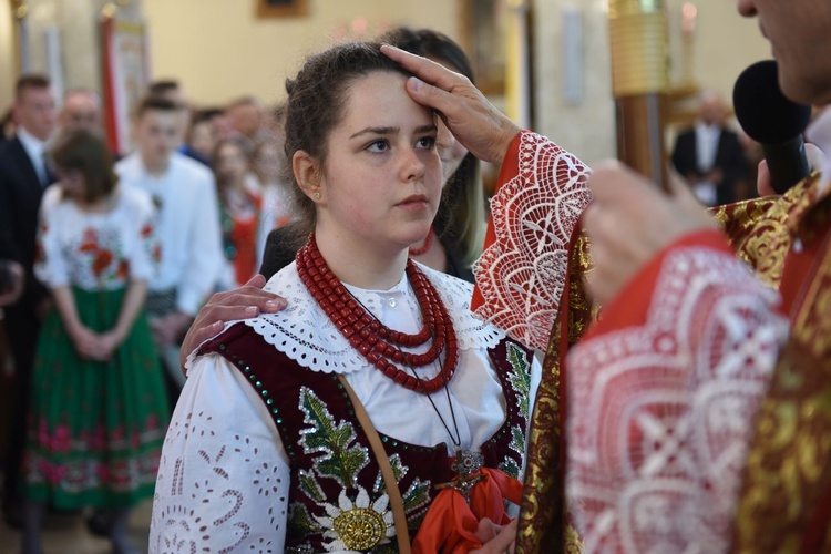 Bierzmowanie w Ochotnicy Górnej