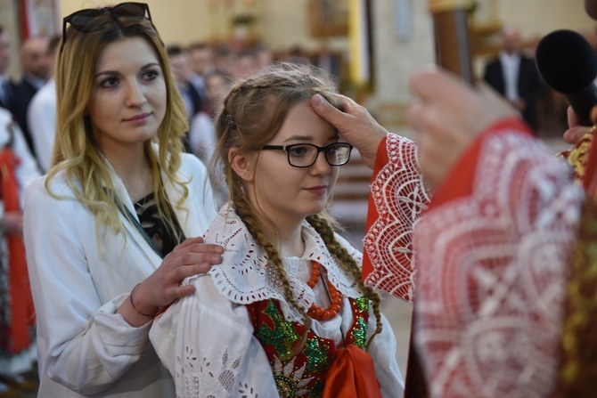 Bierzmowanie w Ochotnicy Górnej