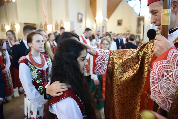 Bierzmowanie w Ochotnicy Górnej