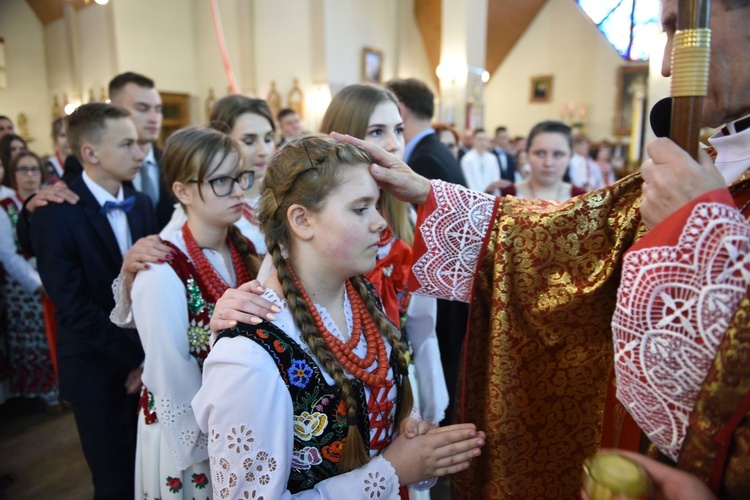 Bierzmowanie w Ochotnicy Górnej